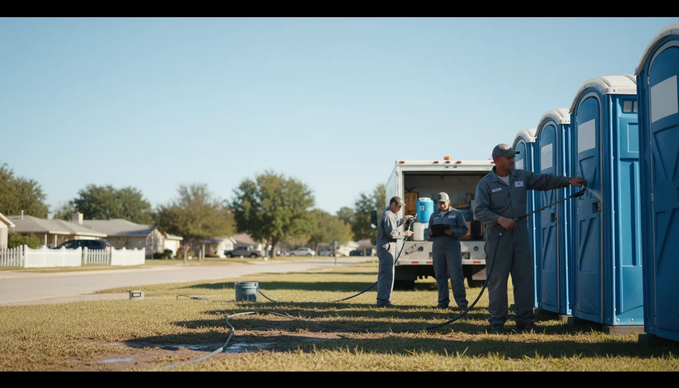 Long-Term Portable Toilet Rental in Rolesville, NC near me